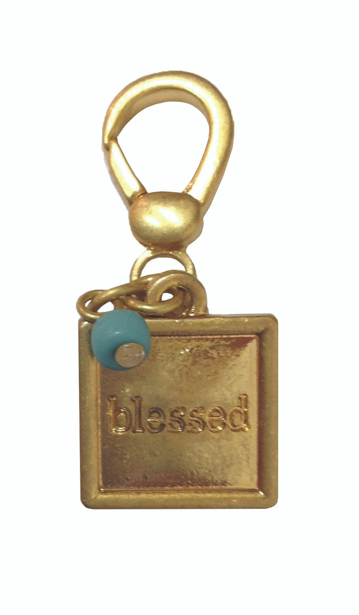 inspirational charms- matte gold