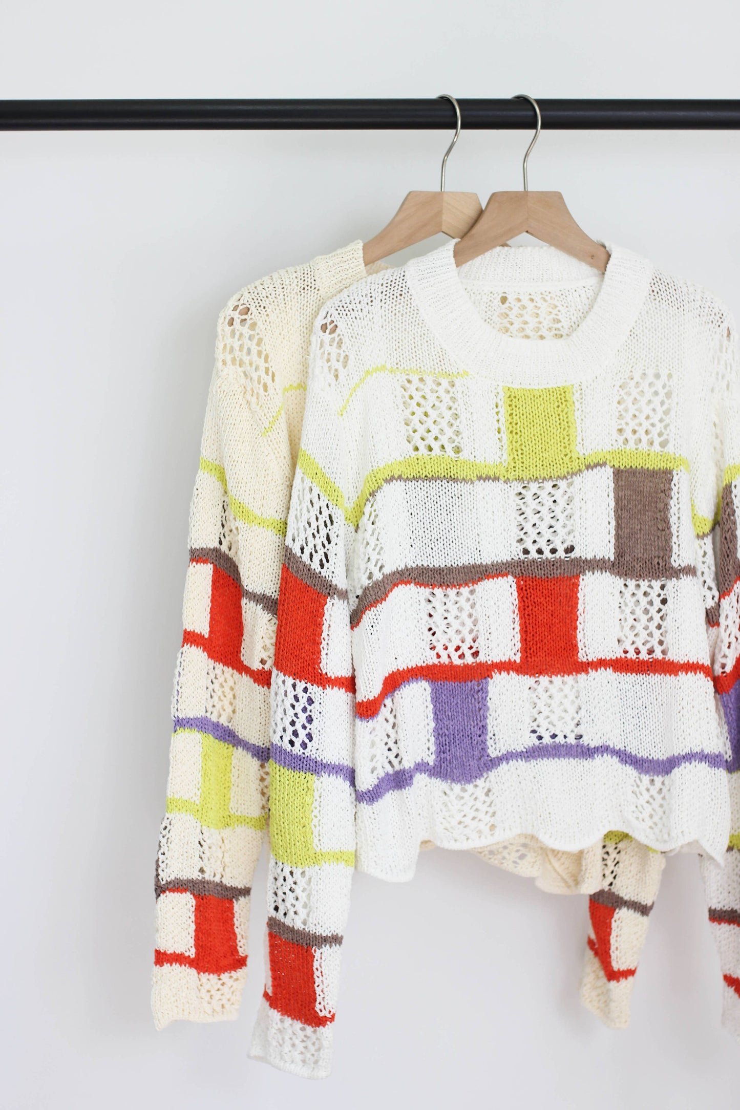 ZARIA COLOR BLOCK SWEATER