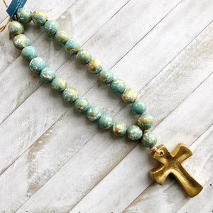 Blessing Beads with Cross