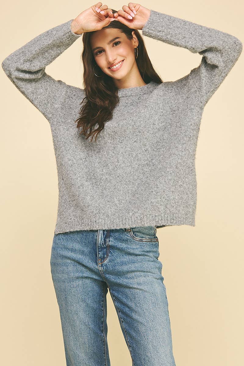 Soft Yarn Knit Sweater