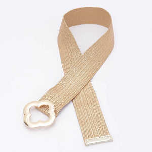 Metal Buckle Metallic Belt