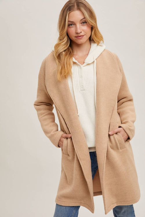 Knit Coat Jacket