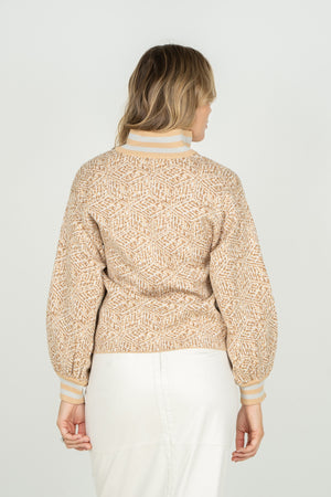 Lolli Sweater - Mosaic Monogram