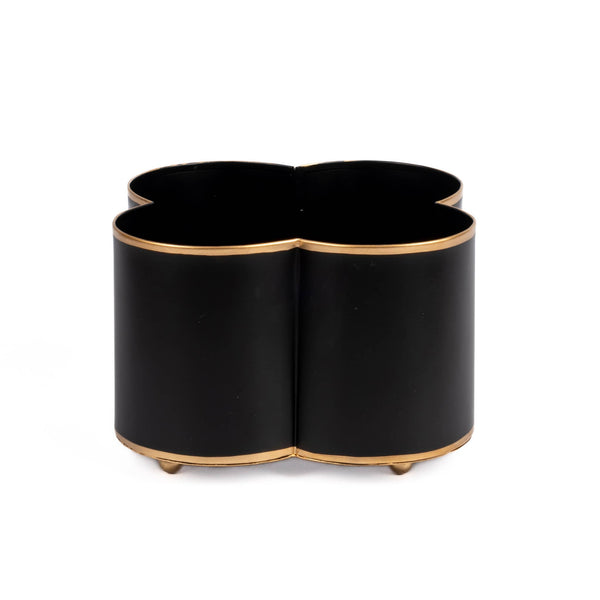 Mattie Quatrefoil Cachepot Planter