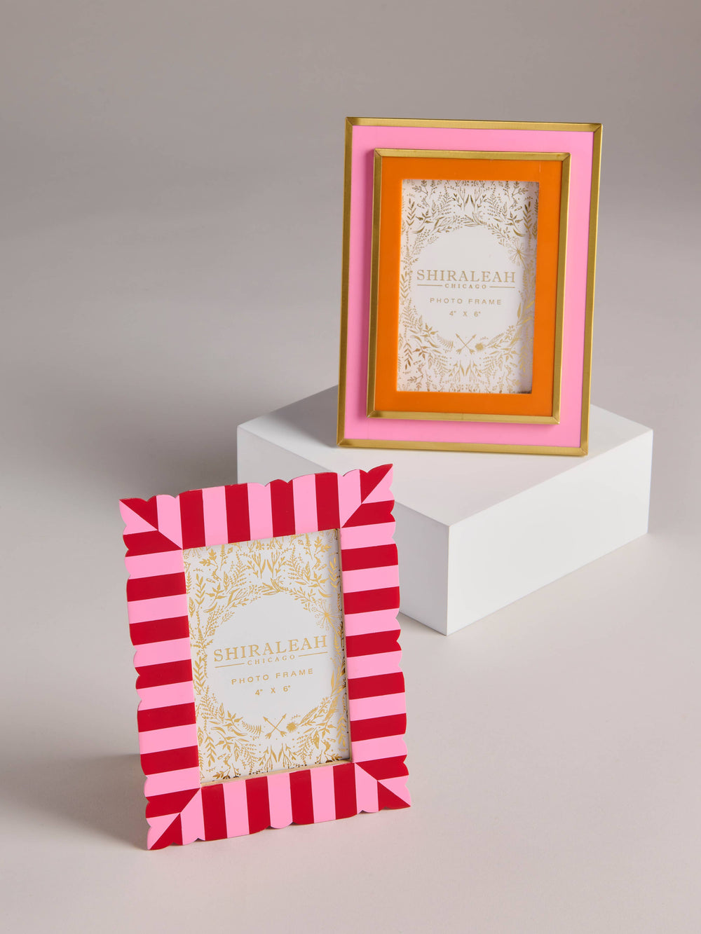 Viva Picture Frame- Pink/Orange