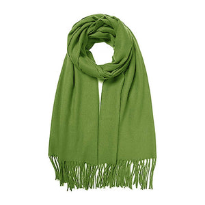 Solid Color Pashmina Scarf Shawl