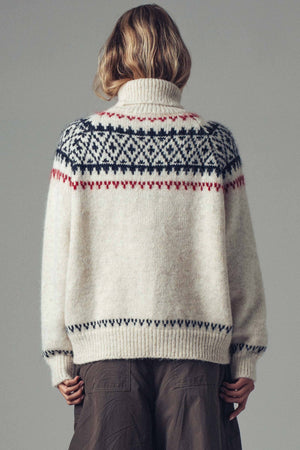 Nordic Fair Isle Knit Sweater