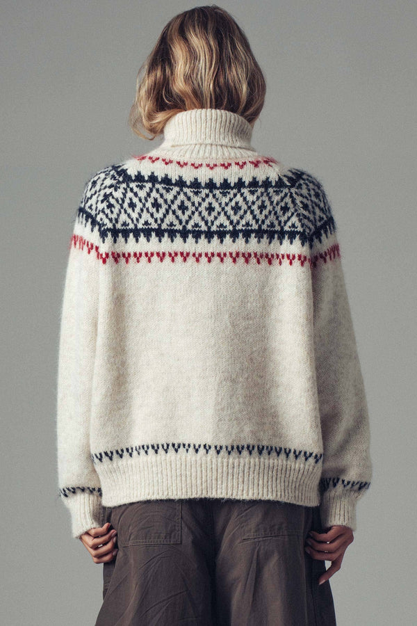 Nordic Fair Isle Knit Sweater
