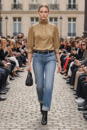 Giselle High Neck Blouse