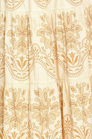 Printed Woven Maxi Dress