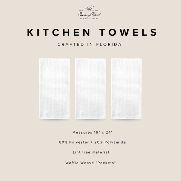 Easter Cross Kitchen Towel