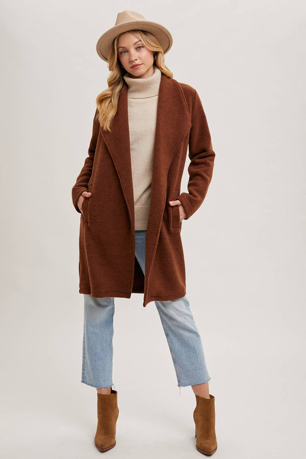 Knit Coat Jacket