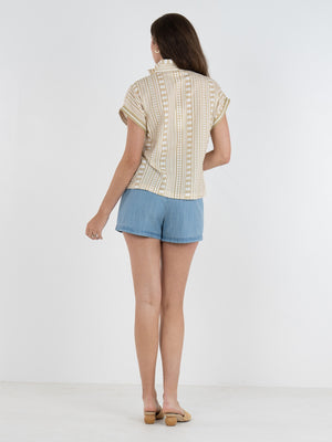 Riviera Top - Piazza Stripe