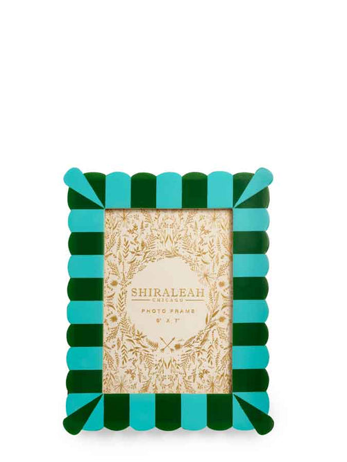 Viva Picture Frame- Green/Aqua