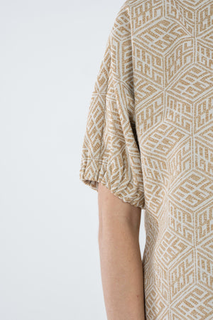 Poppy Top - Mosaic Monogram