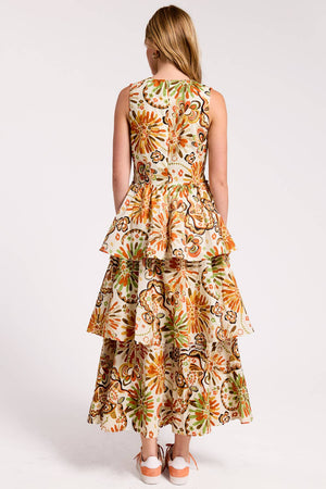 Savanna Tiered Halter Dress