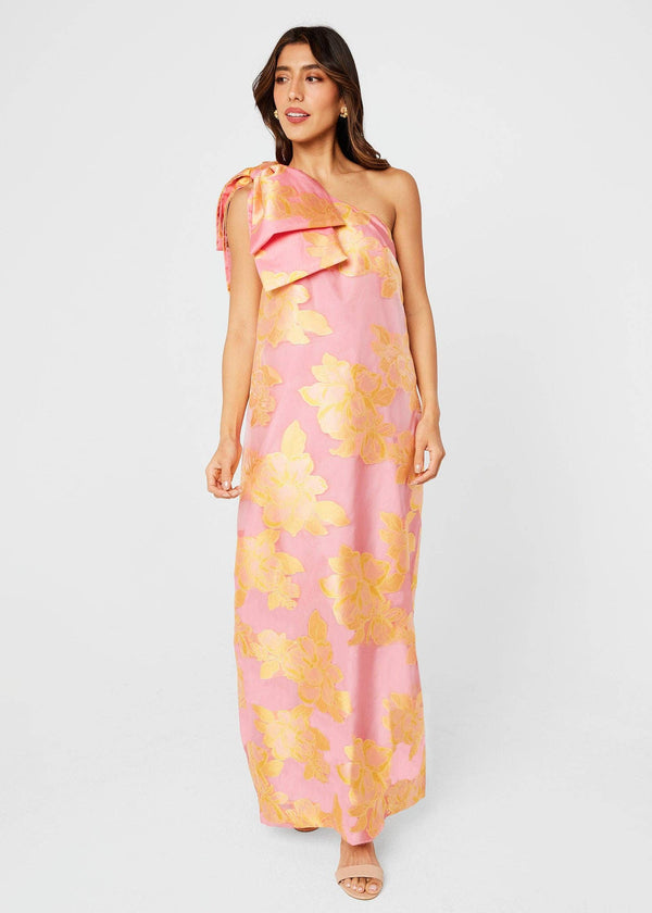 Cassie Gown Sorbet Peony Organza