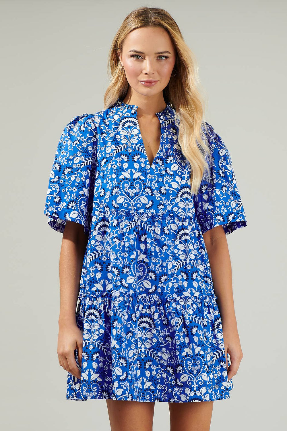 Lulu Floral Tomales Shift Dress
