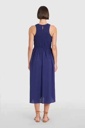 Stroll Dress, Navy