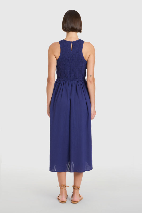 Stroll Dress, Navy