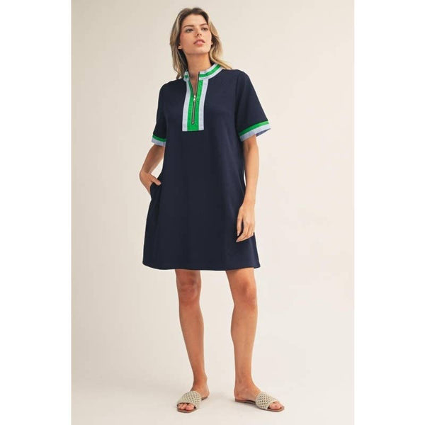 Solid Casual Dress