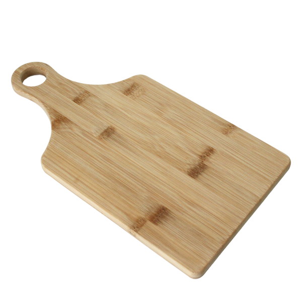 Charcuterie Serving Board w/Handle - Bamboo