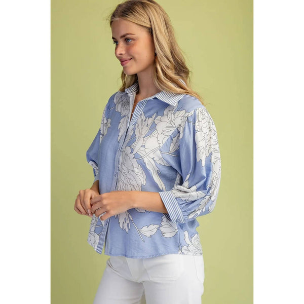 Floral Print Top