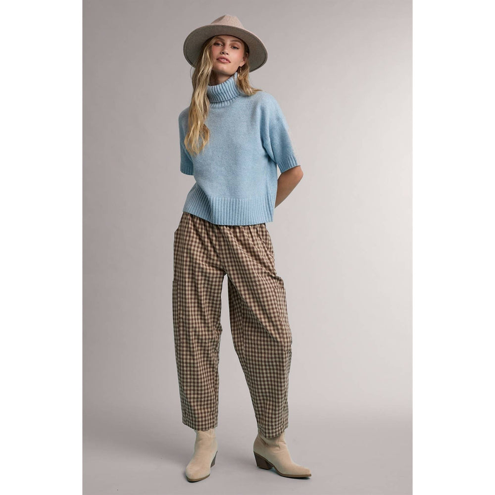 Short Sleeve Turtleneck