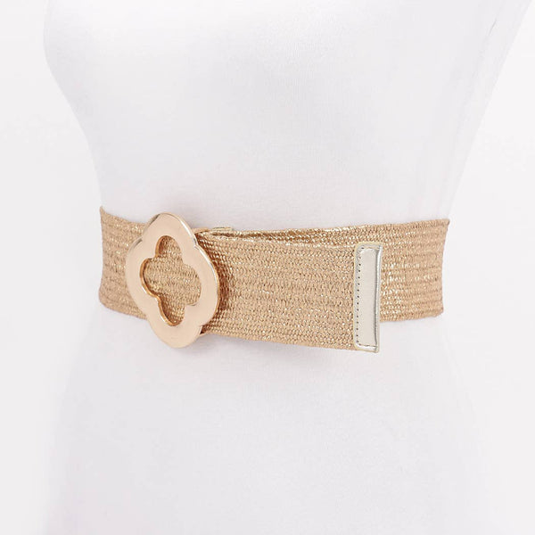 Metal Buckle Metallic Belt