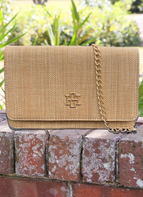 Bryn Clutch/Crossbody Natural