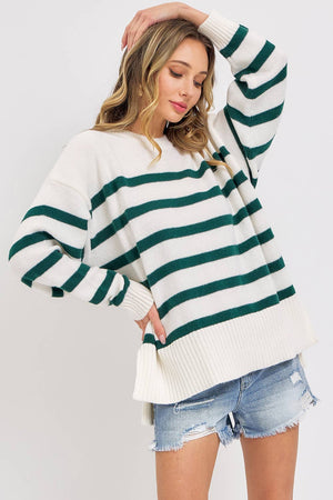 Striped Oversized Sweater