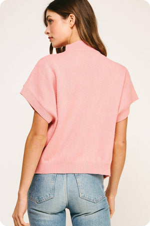 Floral Embroidered Knit Top