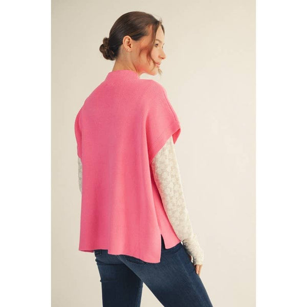 Drop Shoulder Sweater Top