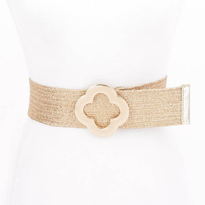 Metal Buckle Metallic Belt