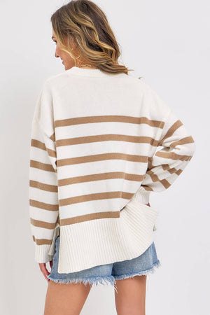 Striped Oversized Sweater
