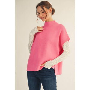 Drop Shoulder Sweater Top