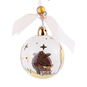 Gold Star Thrill of Hope Ornament