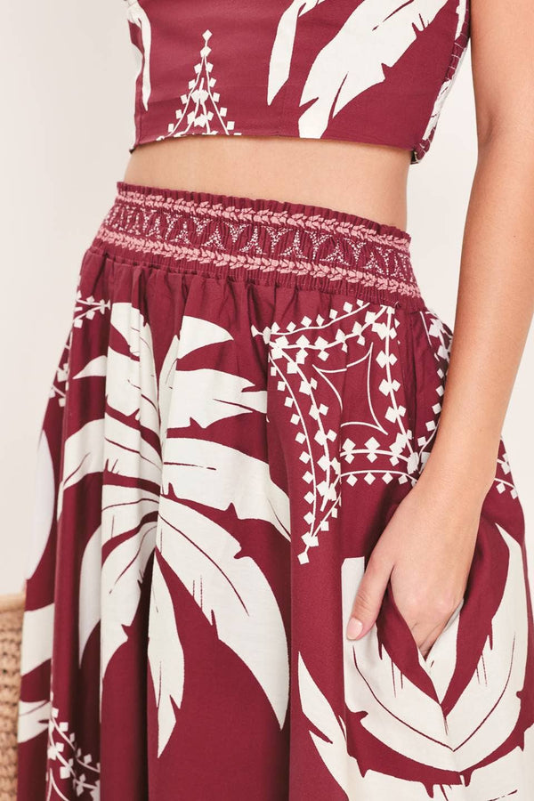 Printed Woven Set