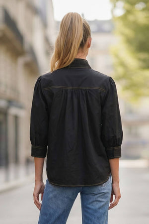 Giselle High Neck Blouse