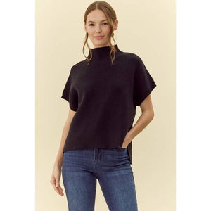 Drop Shoulder Sweater Top