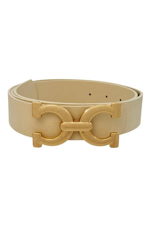 Interlocking C-Shaped Buckle Belt