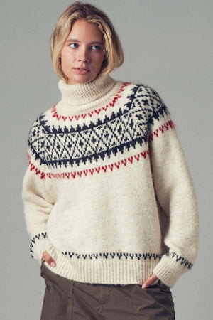 Nordic Fair Isle Knit Sweater