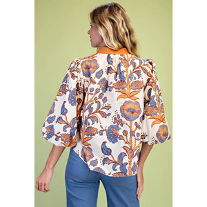 Floral Print Top