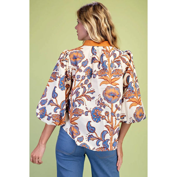 Floral Print Top