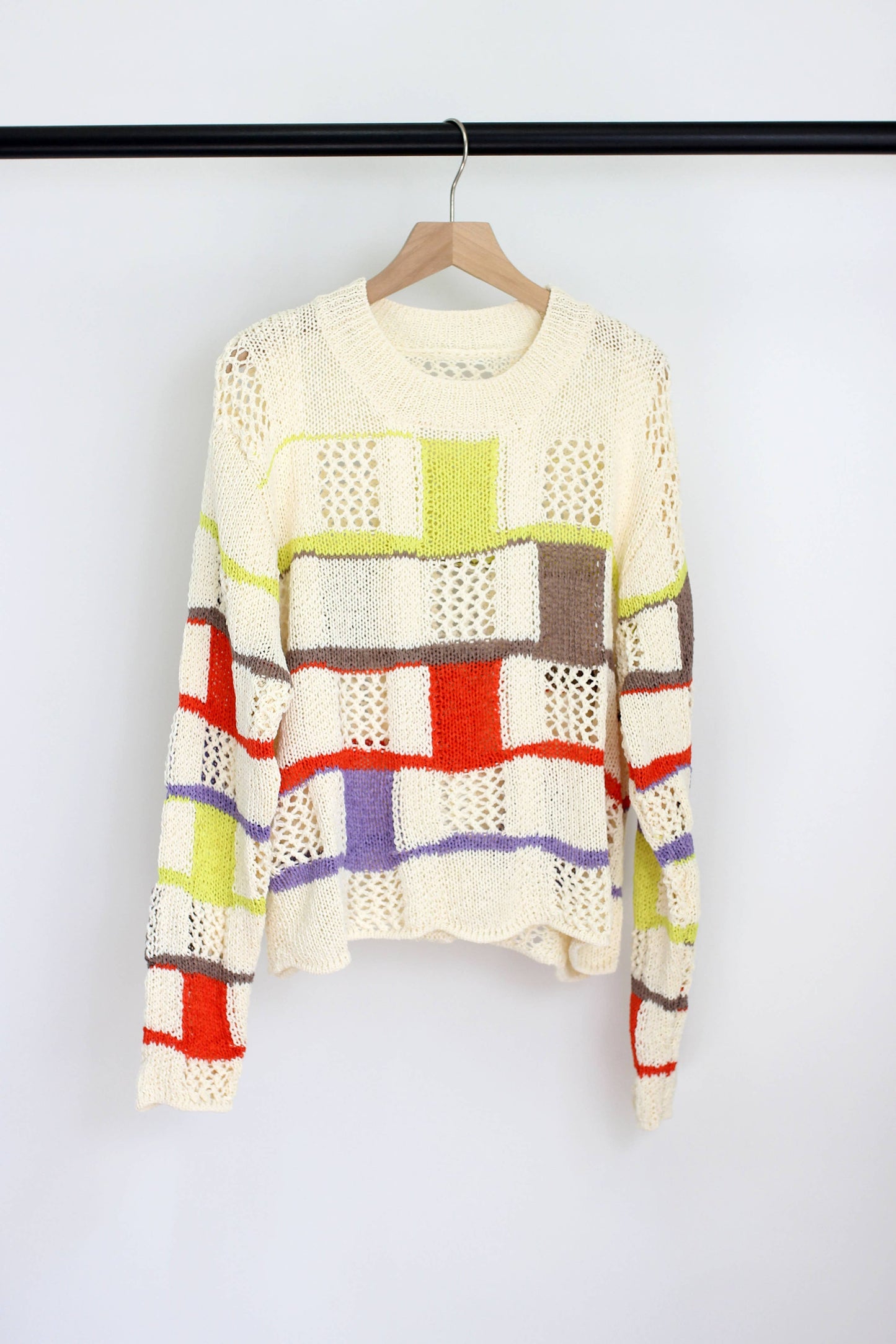 ZARIA COLOR BLOCK SWEATER