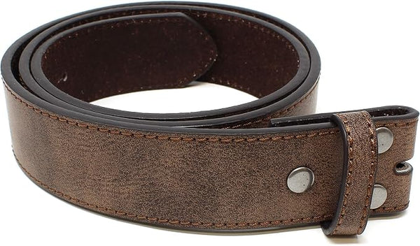 Distressed Leather Belt Strips