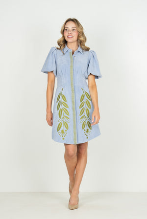 Britt Dress - Blu