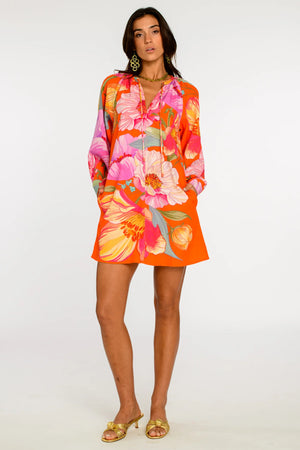 Chelsea Dress - Sunset Blooms