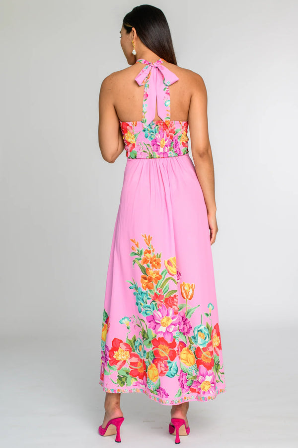 Aubrey Dress - Tulip Tapestry