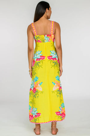 Annalisa Dress - Tropical Bamboo